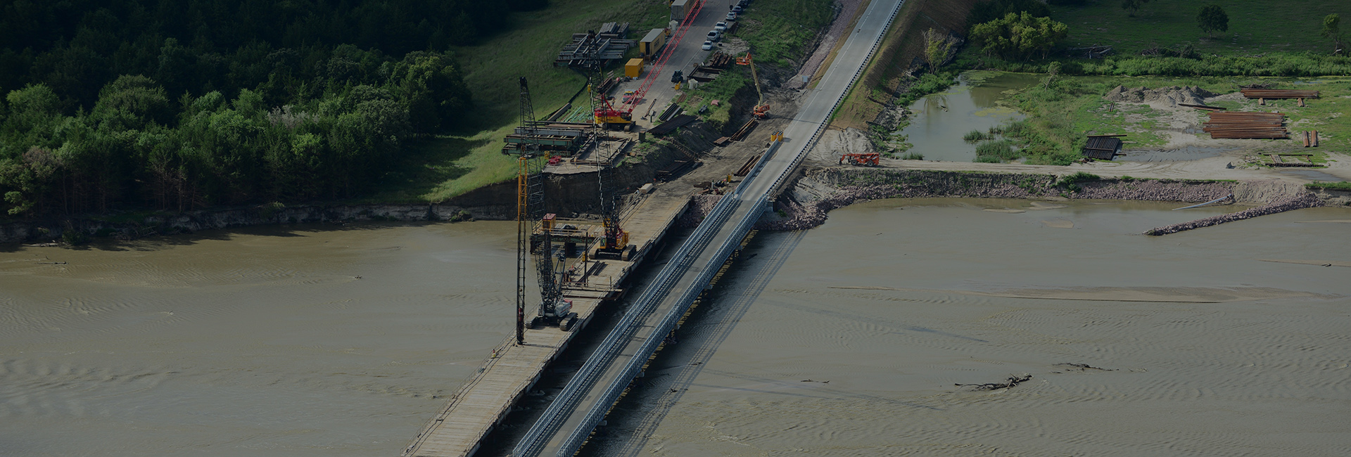 Pont d'urgence préfabriqué modulaire en acier - 03