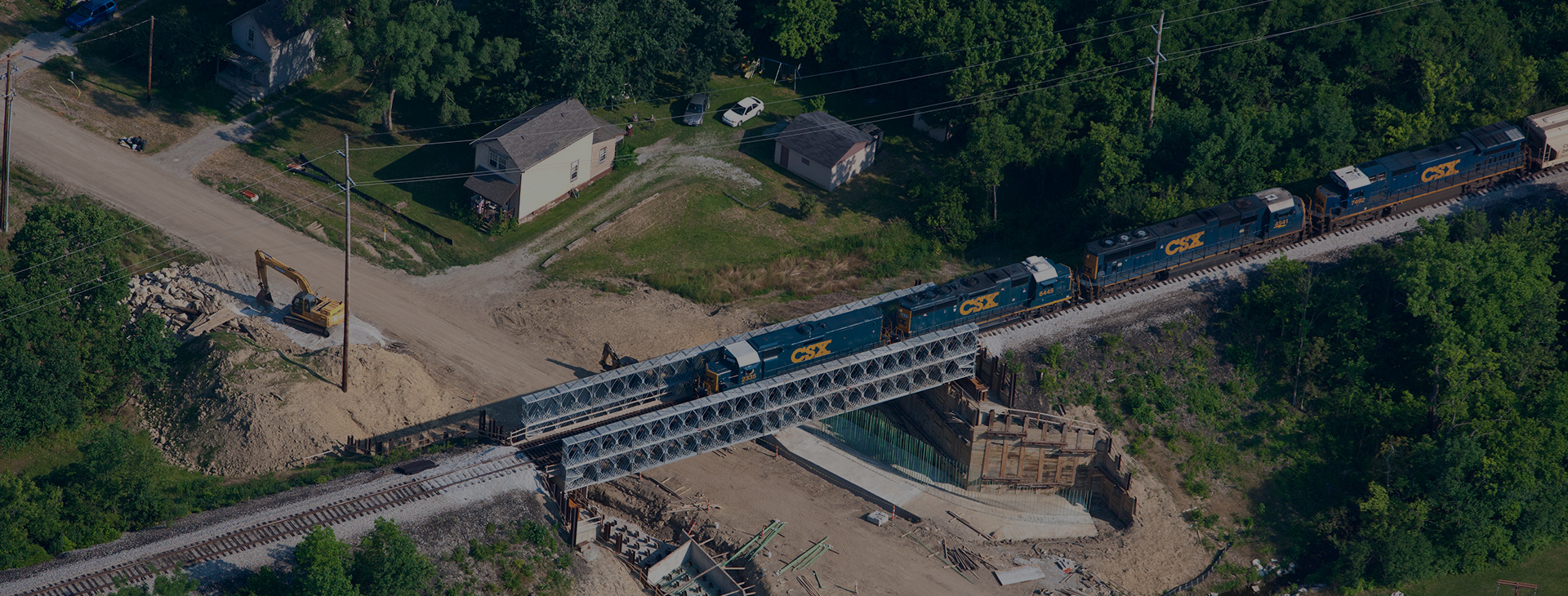 Pont modulaire préfabriqué de chemin de fer