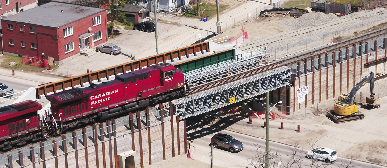 35 Pièces Train De Chemin De Fer Urbain Vue Sur La Rue Bricolage Rail  Divisé Rail