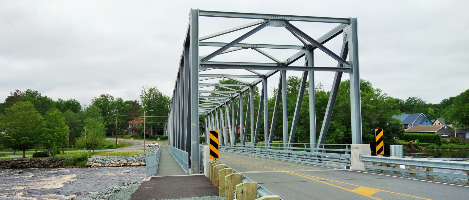 Acrow’s Orthotropic Steel Deck Units Used in Nova Scotia