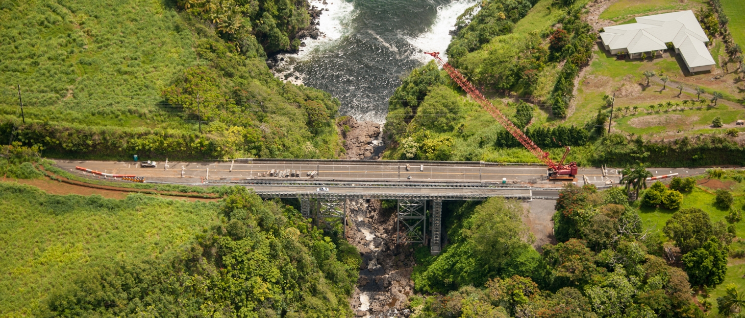 Umauma Bridge Bypass Mamalahoa Highway Hamakua Coast