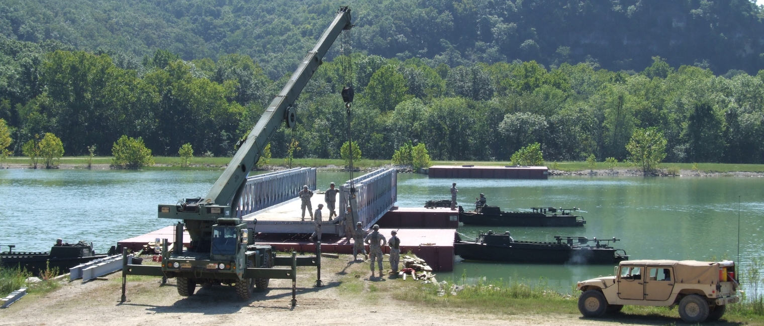 Acrow Bridge Partners with the U.S. Army Providing Bridges for Deployment and Emergency Response