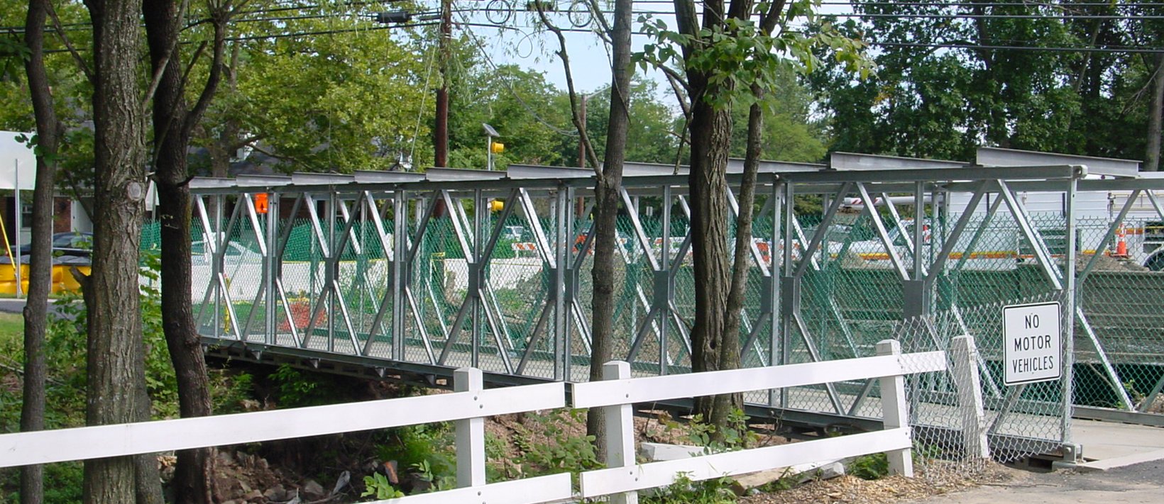 Pont modulaire pour piétons