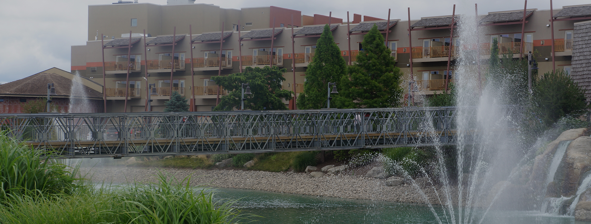 Pont modulaire pour piétons