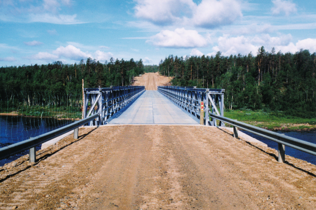 Pont Mabey Pont universel à longue portée