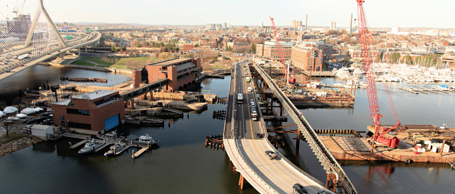 Critical bridge replacement project is quickly and safely progressing with two temporary bridges