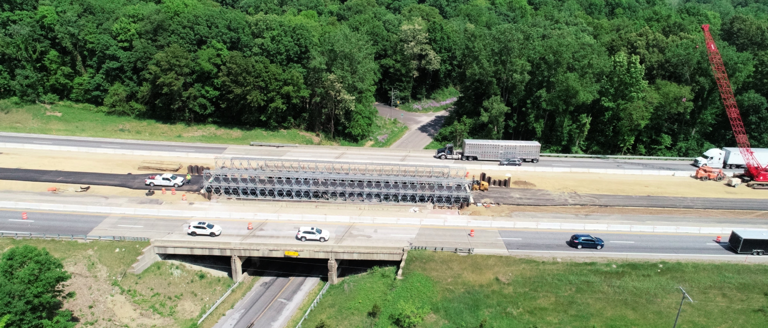 Modular structures enable $160 million initiative to improve the safety and condition of the interstate