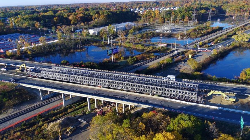 Acrow Detour Bridge Supports US-131 Bridge Project in Michigan